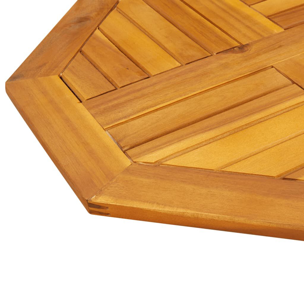 vidaXL Επιφάνεια Τραπεζιού Οκτάγωνη 60x60x2 εκ. Μασίφ Ξύλο Ακακίας