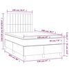 vidaXL &Kappa;&rho;&epsilon;&beta;ά&tau;&iota; Boxspring &mu;&epsilon; &Sigma;&tau;&rho;ώ&mu;&alpha; &Alpha;&nu;&omicron;&iota;&chi;&tau;ό &Gamma;&kappa;&rho;&iota; 120x200 &epsilon;&kappa;. &Upsilon;&phi;&alpha;&sigma;&mu;ά&tau;&iota;&nu;&omicron;