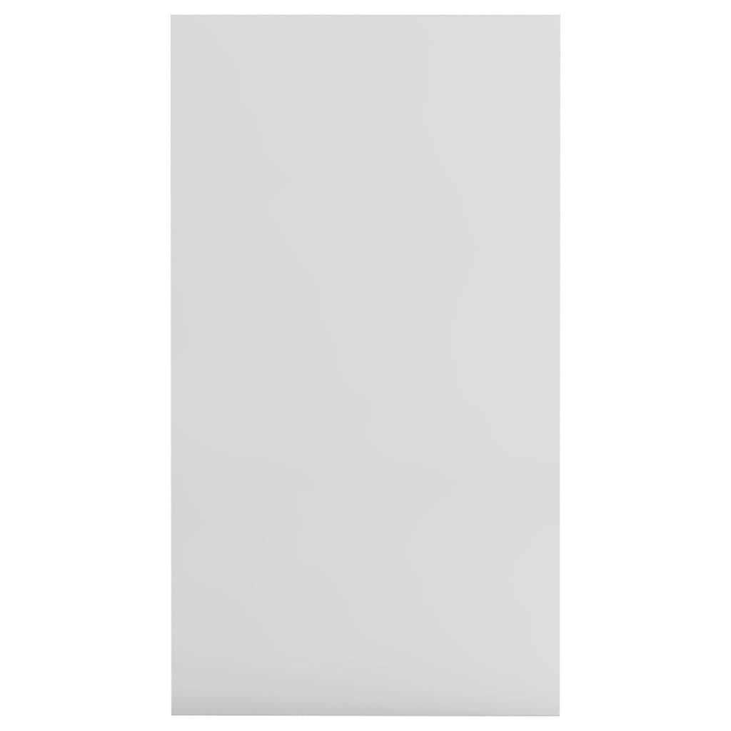 vidaXL Ραφιέρα / Βιβλιοθήκη Γυαλιστερό Λευκό 50x25x80 εκ. Επεξ. Ξύλο
