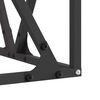 vidaXL Φωτιά Καφέ 50 x 50 x 35 cm Ατσάλι σκληρυθέν στον αέρα