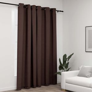 vidaXL &Kappa;&omicron;&upsilon;&rho;&tau;ί&nu;&alpha; &Sigma;&upsilon;&sigma;&kappa;ό&tau;&iota;&sigma;&eta;&sigmaf; &mu;&epsilon; Ό&psi;&eta; &Lambda;&iota;&nu;&omicron;ύ & &Tau;&rho;&omicron;&upsilon;&kappa;&sigmaf; Taupe 290 x 245 &epsilon;&kappa;.