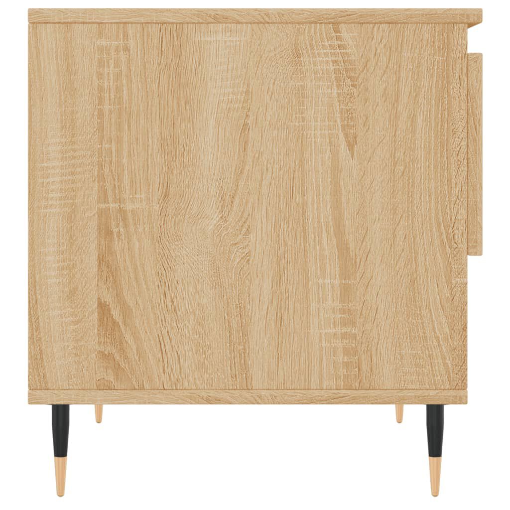 vidaXL Τραπέζια Σαλονιού 2 τεμ. Sonoma Δρυς 50x46x50 εκ. Επεξεργ. Ξύλο