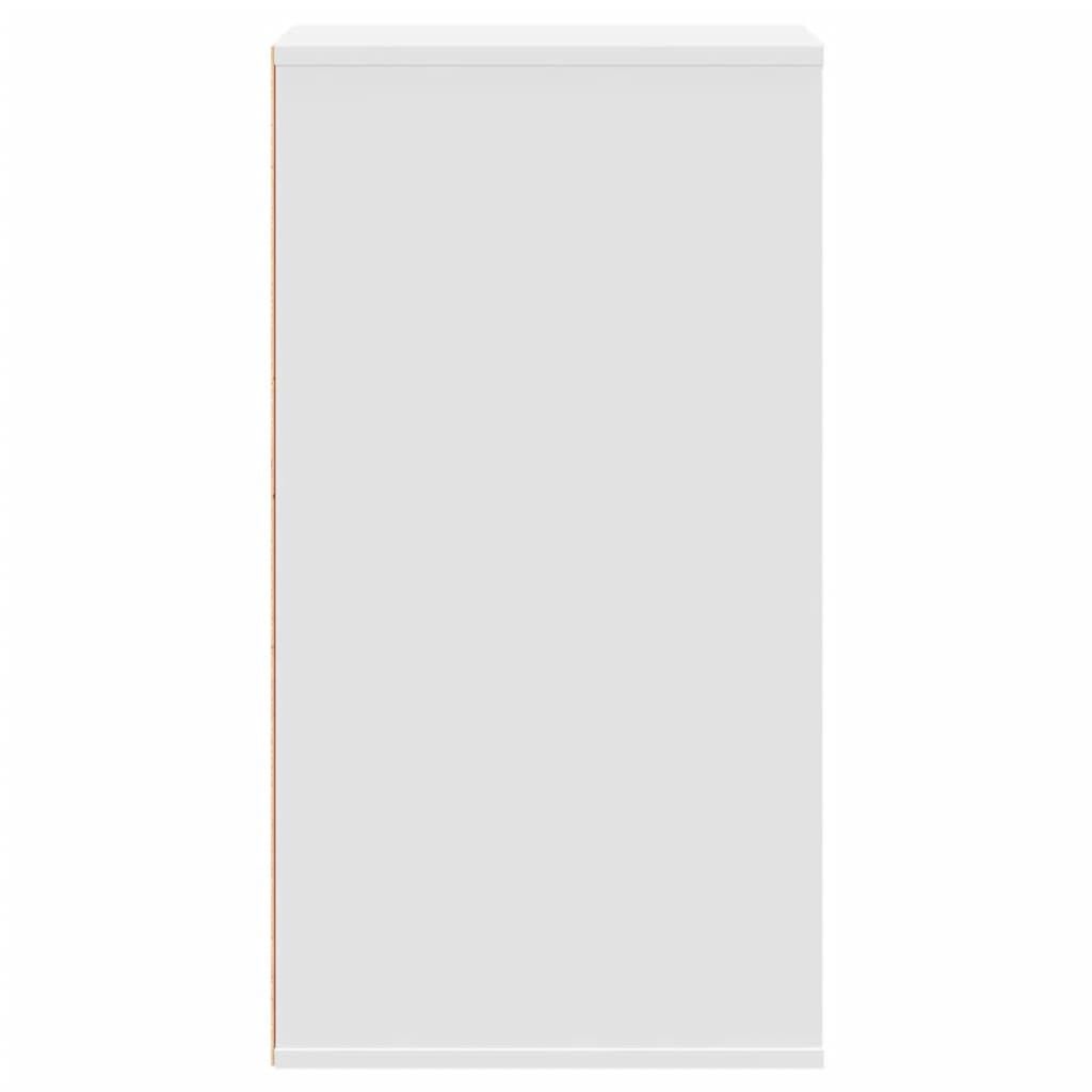 vidaXL Συρταριέρα Γωανική Λευκή 40x41x76 εκ. από Επεξεργασμένο Ξύλο