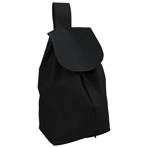 vidaXL Καρότσι Αγορών Μαύρο 35 x 28 x 92 εκ. Ύφασμα Oxford