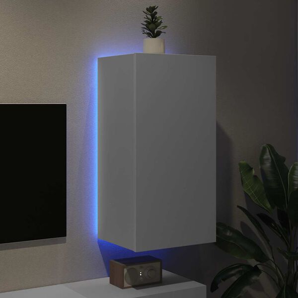 vidaXL Έ&pi;&iota;&pi;&lambda;&omicron; &Tau;&omicron;ί&chi;&omicron;&upsilon; &Tau;&eta;&lambda;&epsilon;ό&rho;&alpha;&sigma;&eta;&sigmaf; &mu;&epsilon; LED &Lambda;&epsilon;&upsilon;&kappa;ό 40,5x35x80 &epsilon;&kappa;.