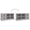 vidaXL Έπιπλο Τηλεόρασης Γκρι Sonoma 102x35,5x47,5 εκ. Επεξεργ. Ξύλο