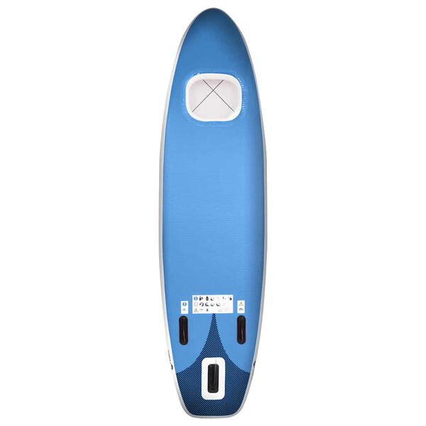 vidaXL Σανίδα SUP Φουσκωτή Σετ Θαλασσί 300 x 76 x 10 εκ.