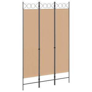 vidaXL 3-Panel Room Divider &Mu;&pi;&epsilon;&zeta; 120 x 200 cm Ύ&phi;&alpha;&sigma;&mu;&alpha;