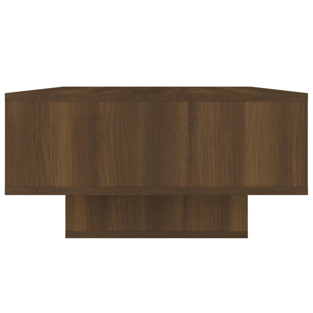 vidaXL Τραπεζάκι Σαλονιού Καφέ Δρυς 105x55x32 εκ. Επεξεργασμένο Ξύλο