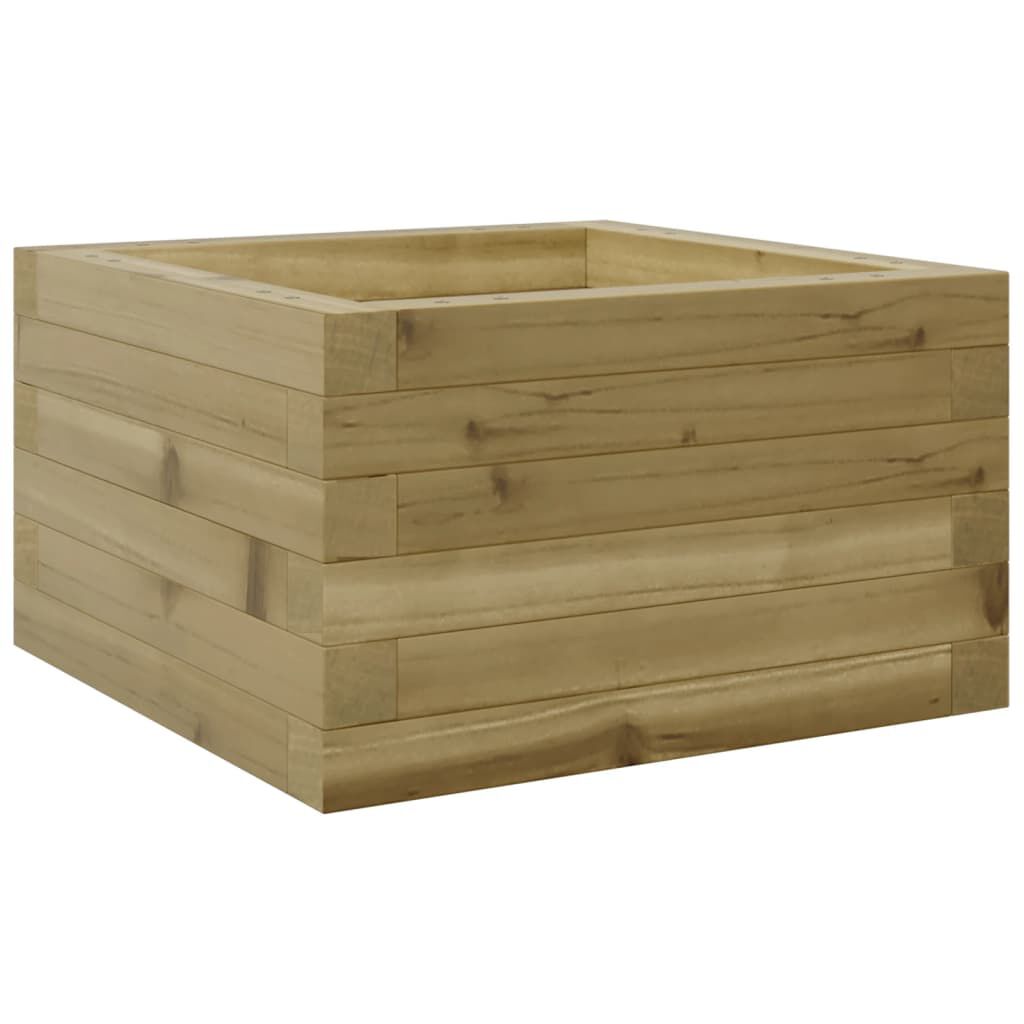 vidaXL Ζαρντινιέρα Κήπου 40x40x23 εκ. από Εμποτισμένο Ξύλο Πεύκου