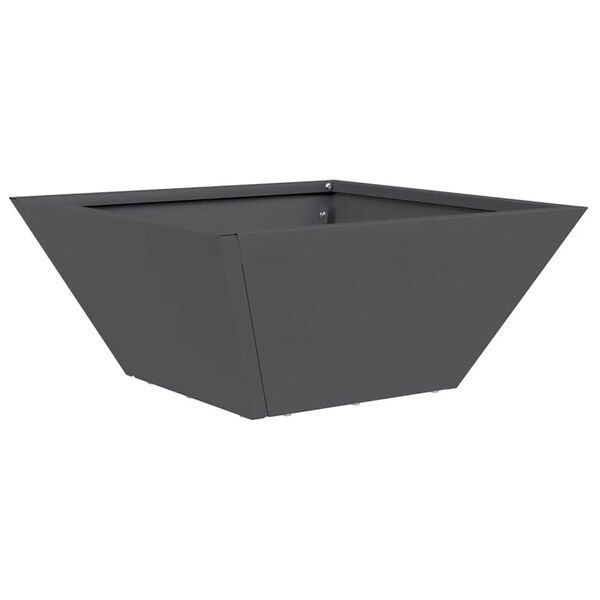 vidaXL Γλάστρα Κήπου 5 pcs Ανθρακί 35 x 35 x 15 εκ. Ατσάλι
