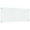 vidaXL Πίσω Πάνελ Κουζίνας Διαφανές 100 x 40 cm σκληρυμένο γυαλί