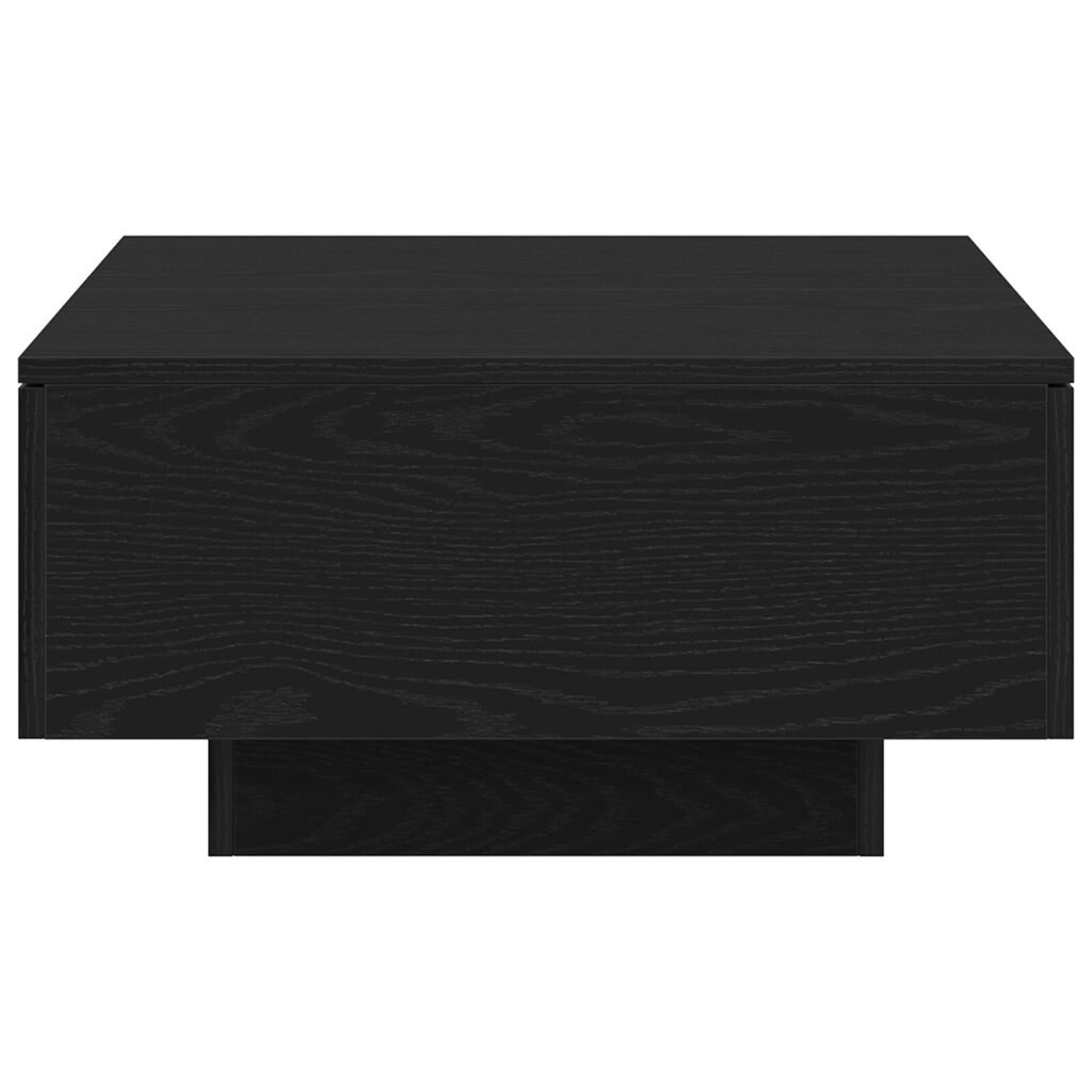 vidaXL Τραπεζάκι σαλονιού Μαύρος Δρυς 90x60x31 εκ. Επεξεργασμένο ξύλο