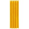 vidaXL Κουρτίνες 2 pcs κίτρινο μουσταρδί 140 x 245 cm Βελούδο
