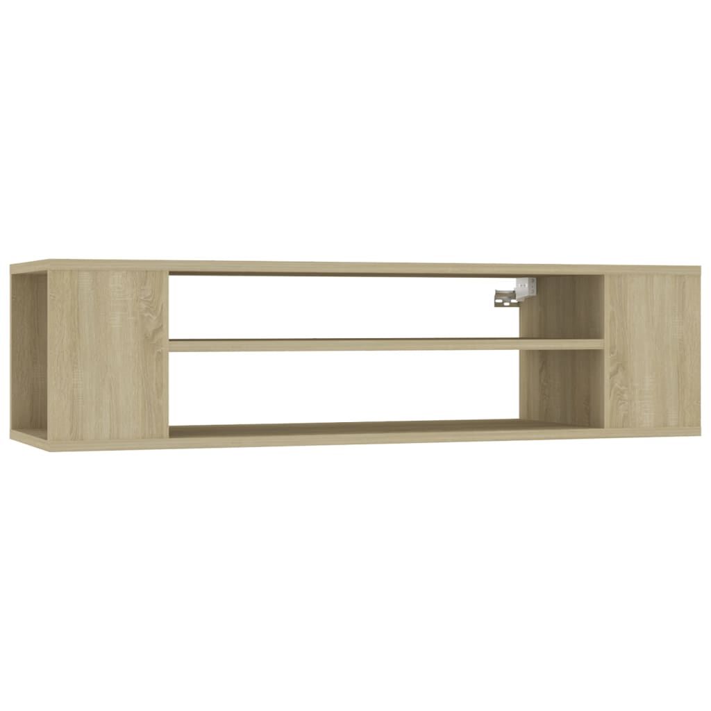 vidaXL Έπιπλο Τηλεόρασης Κρεμ. Sonoma Δρυς 100x30x26,5 εκ. Επεξ. Ξύλο