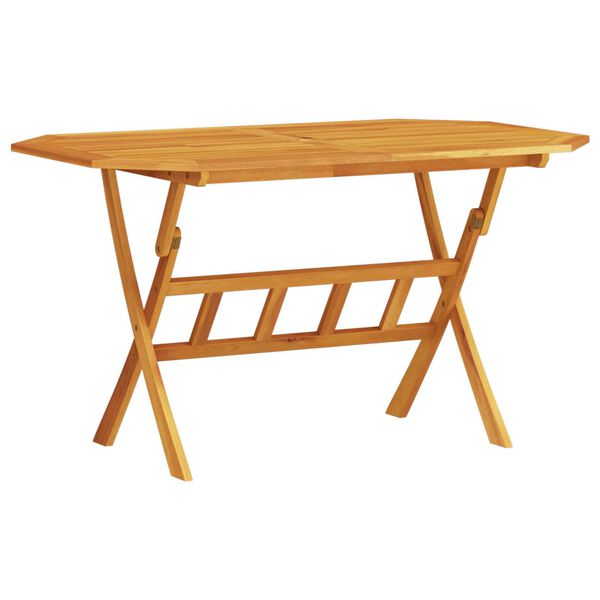 vidaXL Σετ Εξωτερικού Φαγητού 7 pcs Καστανό 135 x 85 x 75 εκ.