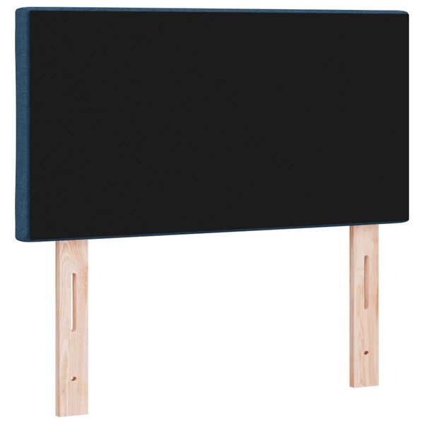 vidaXL Υφασμάτινο Κεφαλάρι Geometric με κεφαλάρι Μπλε 80 cm ύφασμα