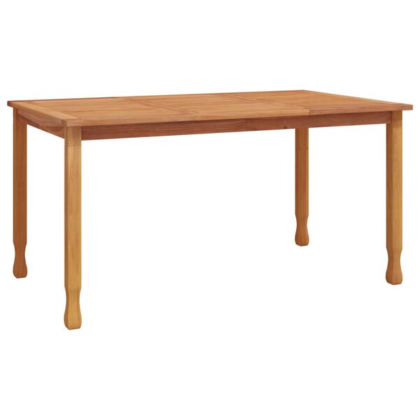 vidaXL Τραπεζαρία Κήπου 150 x 90 x 75 εκ. από Μασίφ Ξύλο Teak