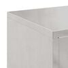 vidaXL Στήριξη φυτών 2 pcs Ασημί 24 x 24 x 35 εκ. Ανοξείδωτο ατσάλι
