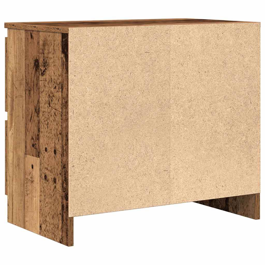 vidaXL Έπιπλο Τηλεόρασης Παλιό Ξύλο 60x35x54 εκ. από Μοριοσανίδα