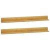 vidaXL &Rho;ά&phi;&iota;&alpha; &Tau;&omicron;ί&chi;&omicron;&upsilon; 2 &tau;&epsilon;&mu;. 110 x 10 x 10 &epsilon;&kappa;. &alpha;&pi;ό &Mu;&alpha;&sigma;ί&phi; &Xi;ύ&lambda;&omicron; Teak