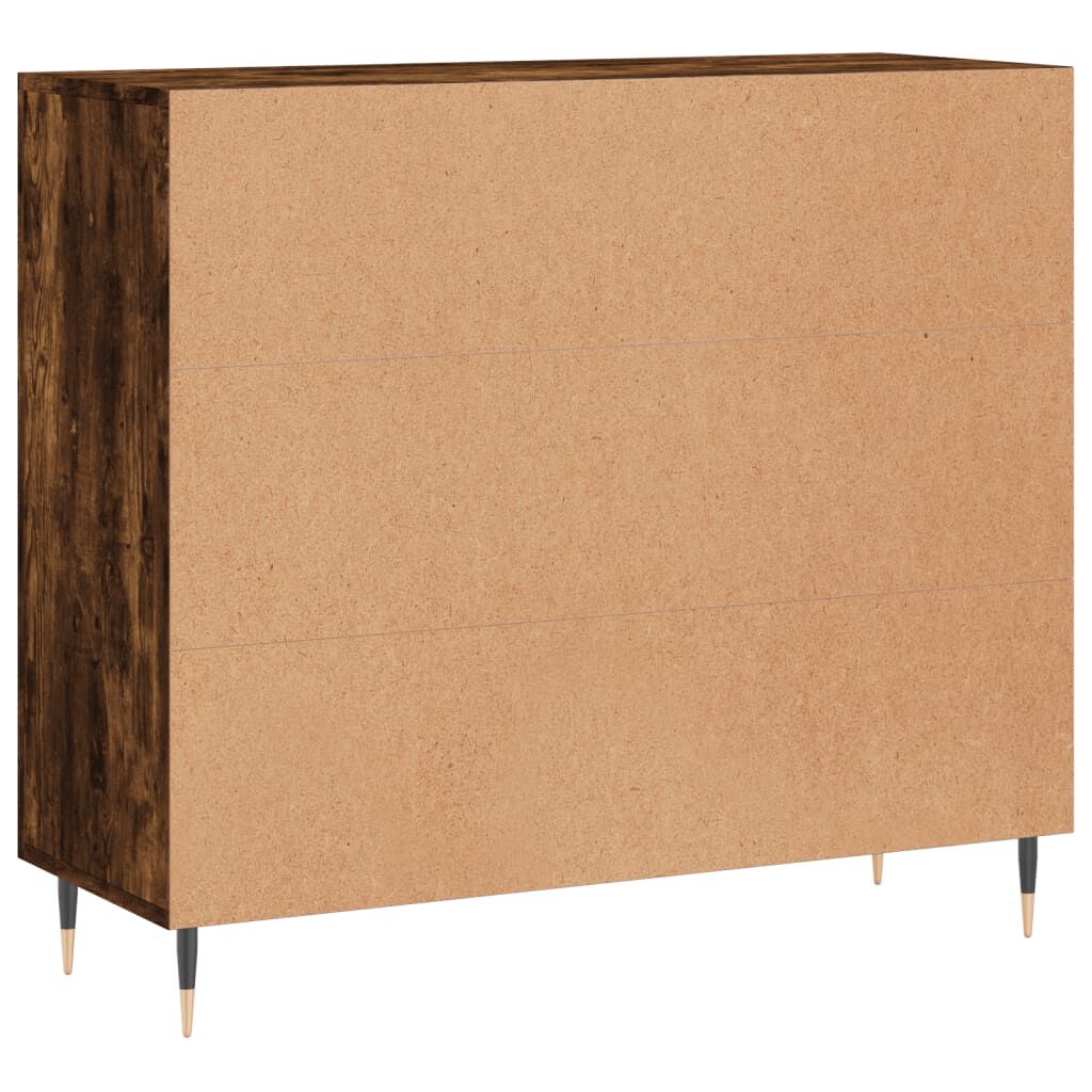 vidaXL Ντουλάπι Καπνιστή Δρυς 90x34x80 εκ. Επεξεργασμένο Ξύλο