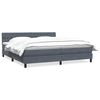 vidaXL Box Spring &Kappa;&rho;&epsilon;&beta;ά&tau;&iota; &mu;&epsilon; &sigma;&tau;&rho;ώ&mu;&alpha; &Sigma;&kappa;&omicron;ύ&rho;&omicron; &gamma;&kappa;&rho;&iota; 180x220 &epsilon;&kappa;. &Beta;&epsilon;&lambda;&omicron;ύ&delta;&iota;&nu;&omicron;