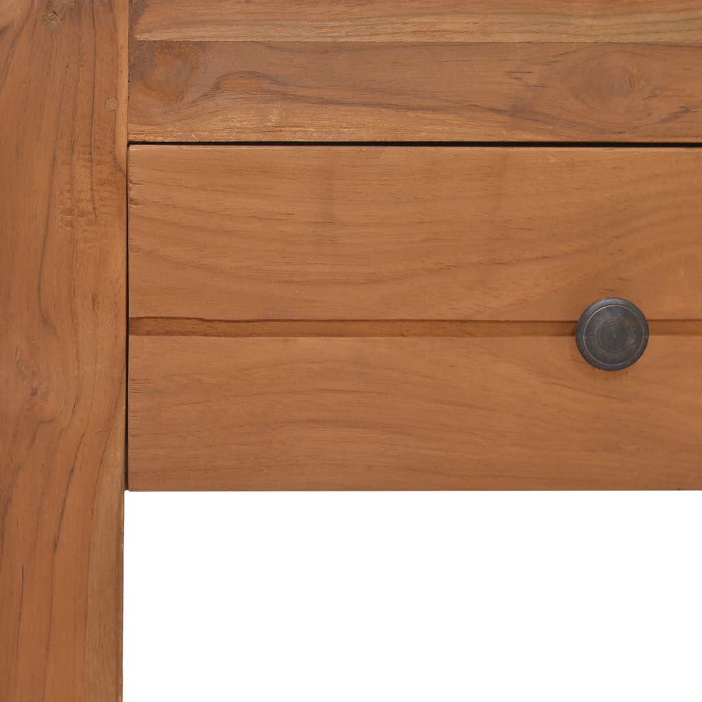 vidaXL Κομοδίνο 50 x 30 x 35 εκ. από Μασίφ Ξύλο Teak