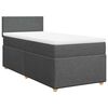 vidaXL &Kappa;&rho;&epsilon;&beta;ά&tau;&iota; Boxspring &mu;&epsilon; &Sigma;&tau;&rho;ώ&mu;&alpha; &Sigma;&kappa;&omicron;ύ&rho;&omicron; &Gamma;&kappa;&rho;&iota; Single &Upsilon;&phi;&alpha;&sigma;&mu;ά&tau;&iota;&nu;&alpha;