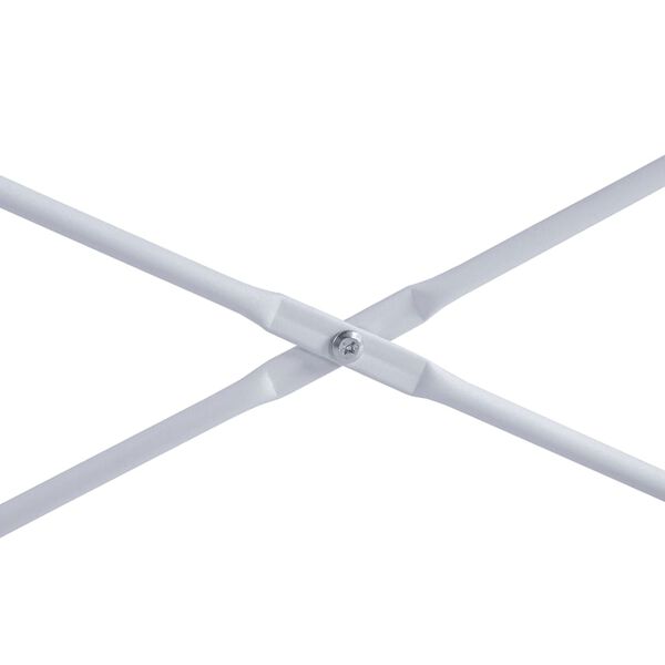 vidaXL Γραφείο Υπολογιστή Λευκό 110 x 72 x 70 εκ. από Επεξ. Ξύλο