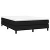 vidaXL &Kappa;&rho;&epsilon;&beta;ά&tau;&iota; Boxspring &mu;&epsilon; &Sigma;&tau;&rho;ώ&mu;&alpha; &Mu;&alpha;ύ&rho;&omicron; 140x190 &epsilon;&kappa;. &Upsilon;&phi;&alpha;&sigma;&mu;ά&tau;&iota;&nu;&omicron;