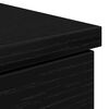 vidaXL Γραφείο με ράφι Μαύρη δρυς 140 x 49 x 76 εκ. Επεξεργασμένο ξύλο