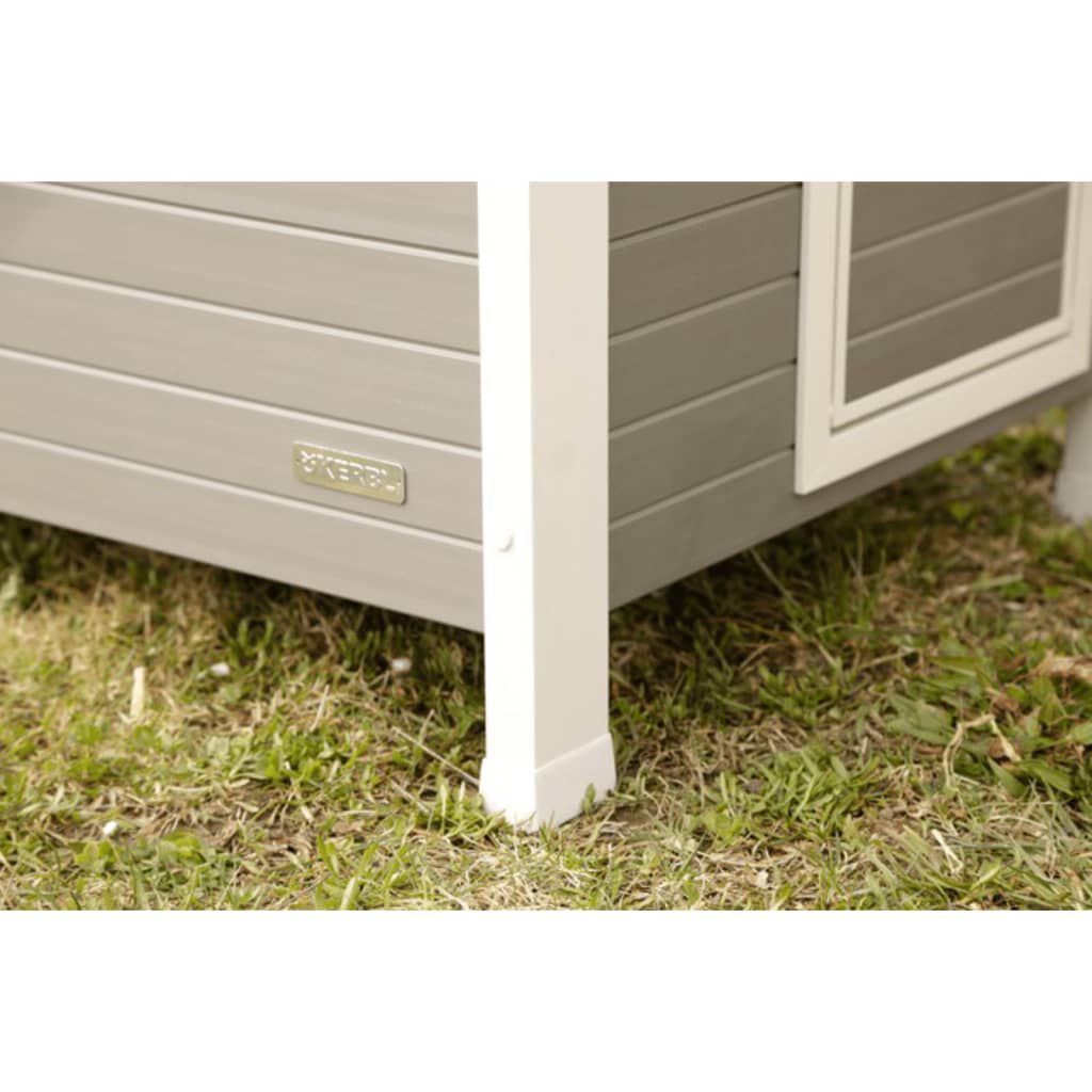 Kerbl Κοτέτσι ECO Barney Γκρι / Λευκό 137 x 73 x 83 εκ. Πλαστικό