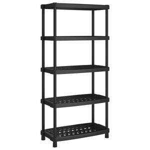 vidaXL &Rho;&alpha;&phi;&iota;έ&rho;&alpha; &Alpha;&pi;&omicron;&theta;ή&kappa;&epsilon;&upsilon;&sigma;&eta;&sigmaf; 5 &Epsilon;&pi;&iota;&pi;έ&delta;&omega;&nu; &Mu;&alpha;ύ&rho;&eta; &Pi;&omicron;&lambda;&upsilon;&pi;&rho;&omicron;&pi;&upsilon;&lambda;έ&nu;&iota;&omicron;