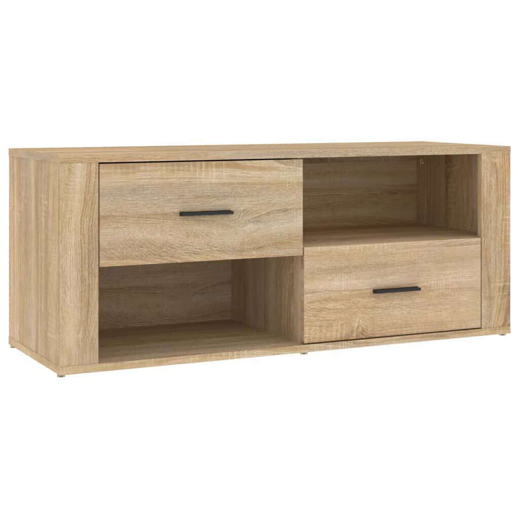 vidaXL Έπιπλο Τηλεόρασης Sonoma Δρυς 100x35x40 εκ. Επεξ. Ξύλο