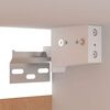 vidaXL Έπιπλα Τηλεόρασης 2 τεμ. Λευκά 30,5x30x60 εκ. από Επεξ. Ξύλο