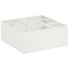 vidaXL &Gamma;&lambda;ά&sigma;&tau;&rho;&alpha; &Kappa;ή&pi;&omicron;&upsilon; &Lambda;&epsilon;&upsilon;&kappa;ό 100 x 100 x 50 cm &Psi;&upsilon;&chi;&rho;ή&sigmaf; έ&lambda;&alpha;&sigma;&eta;&sigmaf; &chi;ά&lambda;&upsilon;&beta;&alpha;&sigmaf;