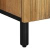 vidaXL ντουλάπι μπάνιου καφέ 38x33x160 cm μασίφ ξύλο Mango