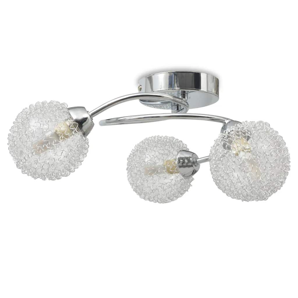 vidaXL Φωτιστικό Οροφής με 3 LED Λαμπτήρες G9 120 W