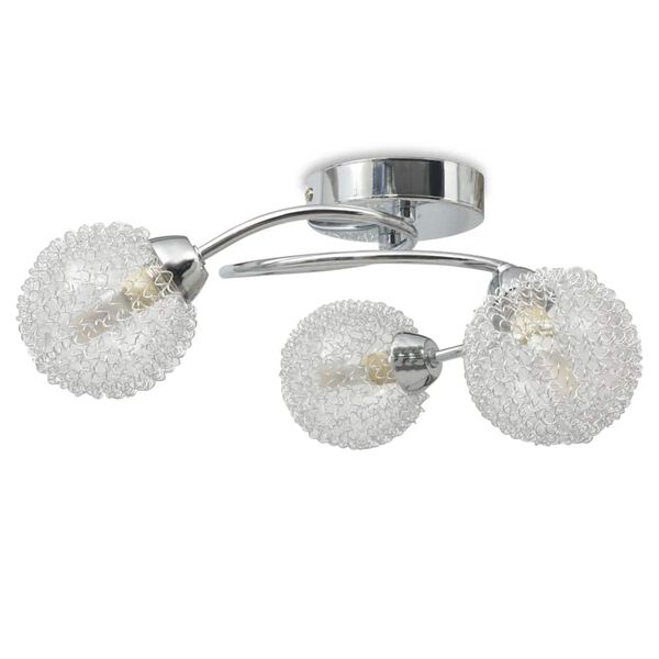 vidaXL Φωτιστικό Οροφής με 3 LED Λαμπτήρες G9 120 W
