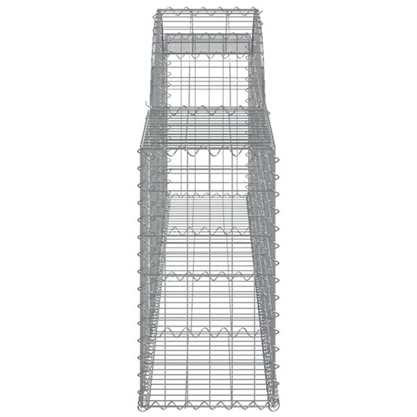 vidaXL Συρματοκιβώτια Τοξωτά 20 τεμ. 300x30x60/80 εκ. Γαλβαν. Ατσάλι