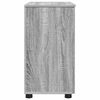 vidaXL Ντουλάπι Μπάνιου με ράφι με πόρτα Γκρι sonoma 61 x 35 x 64 εκ.
