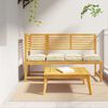 vidaXL Μαξιλάρι παλέτας για κάθισμα 4 pcs Κρεμ 40 x 40 x 8 εκ.