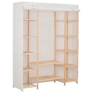 vidaXL &Nu;&tau;&omicron;&upsilon;&lambda;ά&pi;&alpha; &Lambda;&epsilon;&upsilon;&kappa;ή 135 x 40 x 170 &epsilon;&kappa;. &Upsilon;&phi;&alpha;&sigma;&mu;ά&tau;&iota;&nu;&eta;