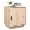 vidaXL Κομοδίνο 40 x 34 x 45 εκ. από Μασίφ Ξύλο Πεύκου
