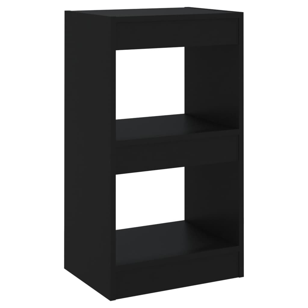 vidaXL Βιβλιοθήκη/Διαχωριστικό Χώρου Μαύρο 40 x 30 x 72 εκ.