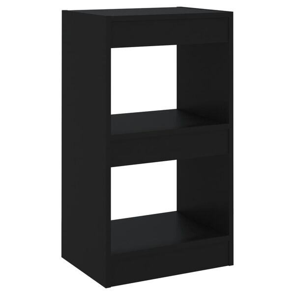 vidaXL Βιβλιοθήκη/Διαχωριστικό Χώρου Μαύρο 40 x 30 x 72 εκ.
