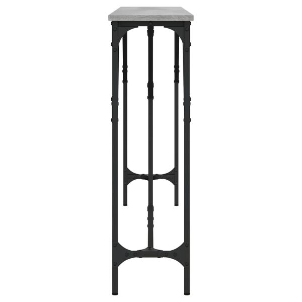 vidaXL Τραπέζι Κονσόλα Γκρι Sonoma 180x23x75 εκ. Επεξεργασμένο Ξύλο