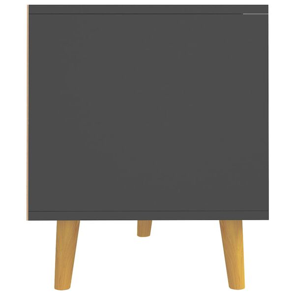 vidaXL Έπιπλο Τηλεόρασης Γκρι 90x40x48,5 εκ. από Επεξεργασμένο Ξύλο