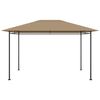 vidaXL Κιόσκι Taupe 384x281x270 εκ. 180 γρ./μ²